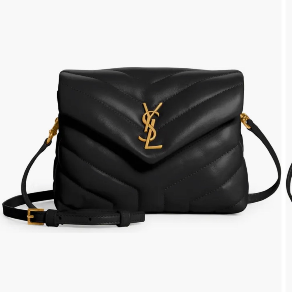 YSL Toy Loulou Matelass’e leather cross body bag